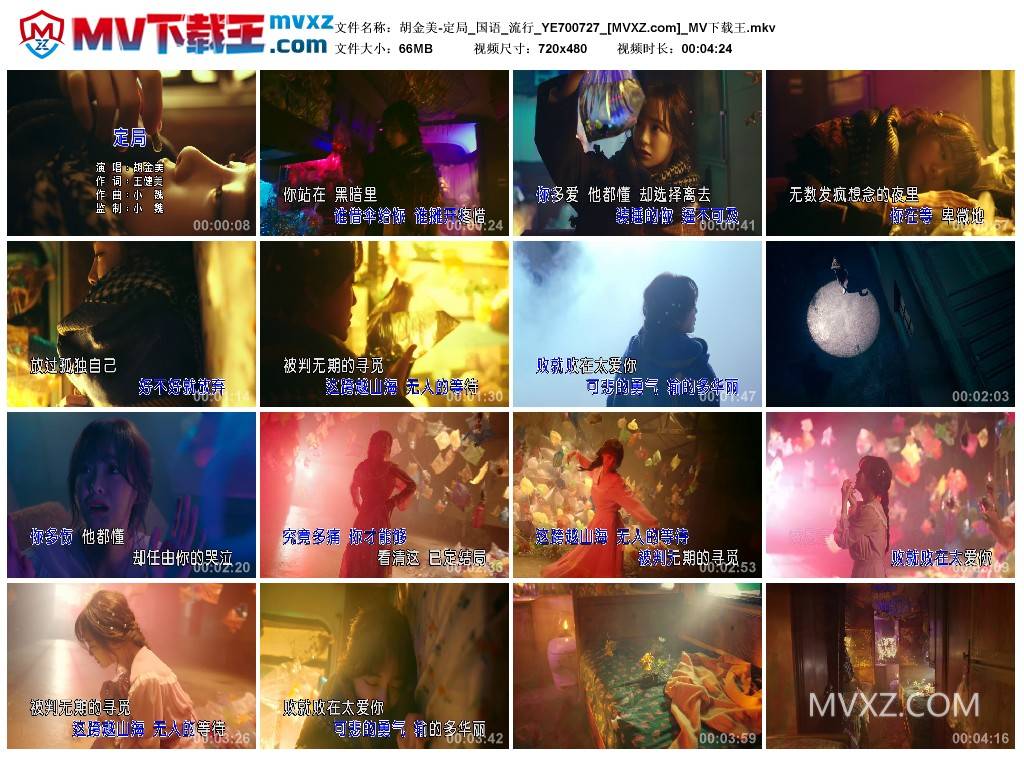 胡金美-定局_国语_流行_YE700727